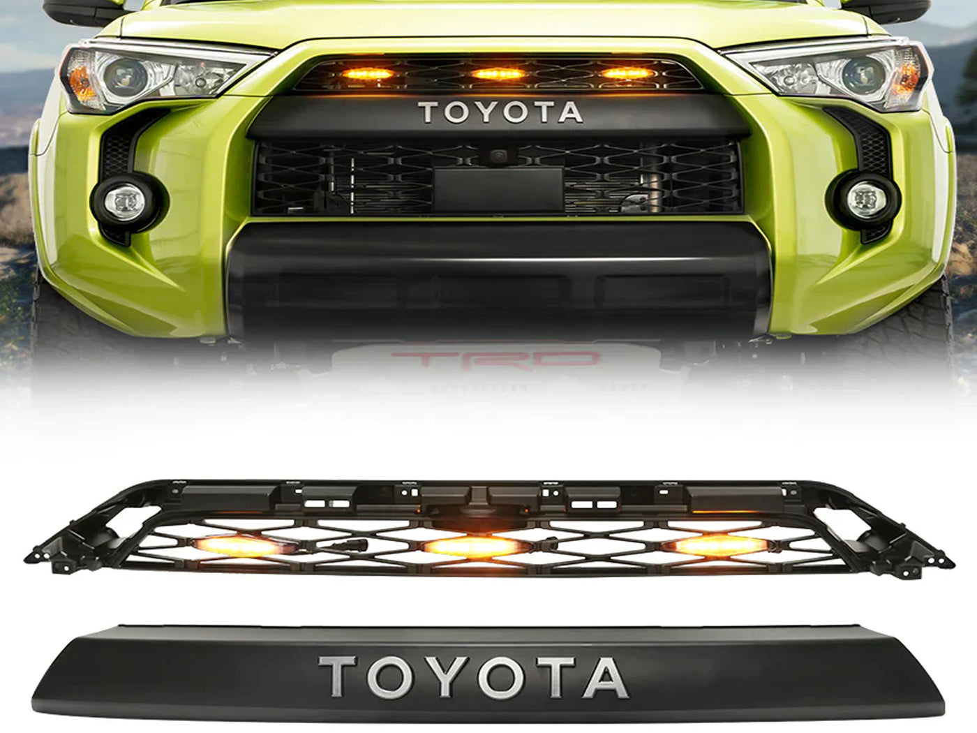 Persiana de Lujo TRD para Toyota 4Runner 2014-2024